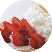 strawberry cream crepes