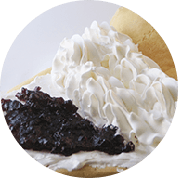 blueberry cream crepes