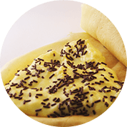 chocolate custard crepes