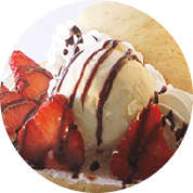 strawberry special crepes