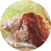teriyaki chicken and mayonnaise